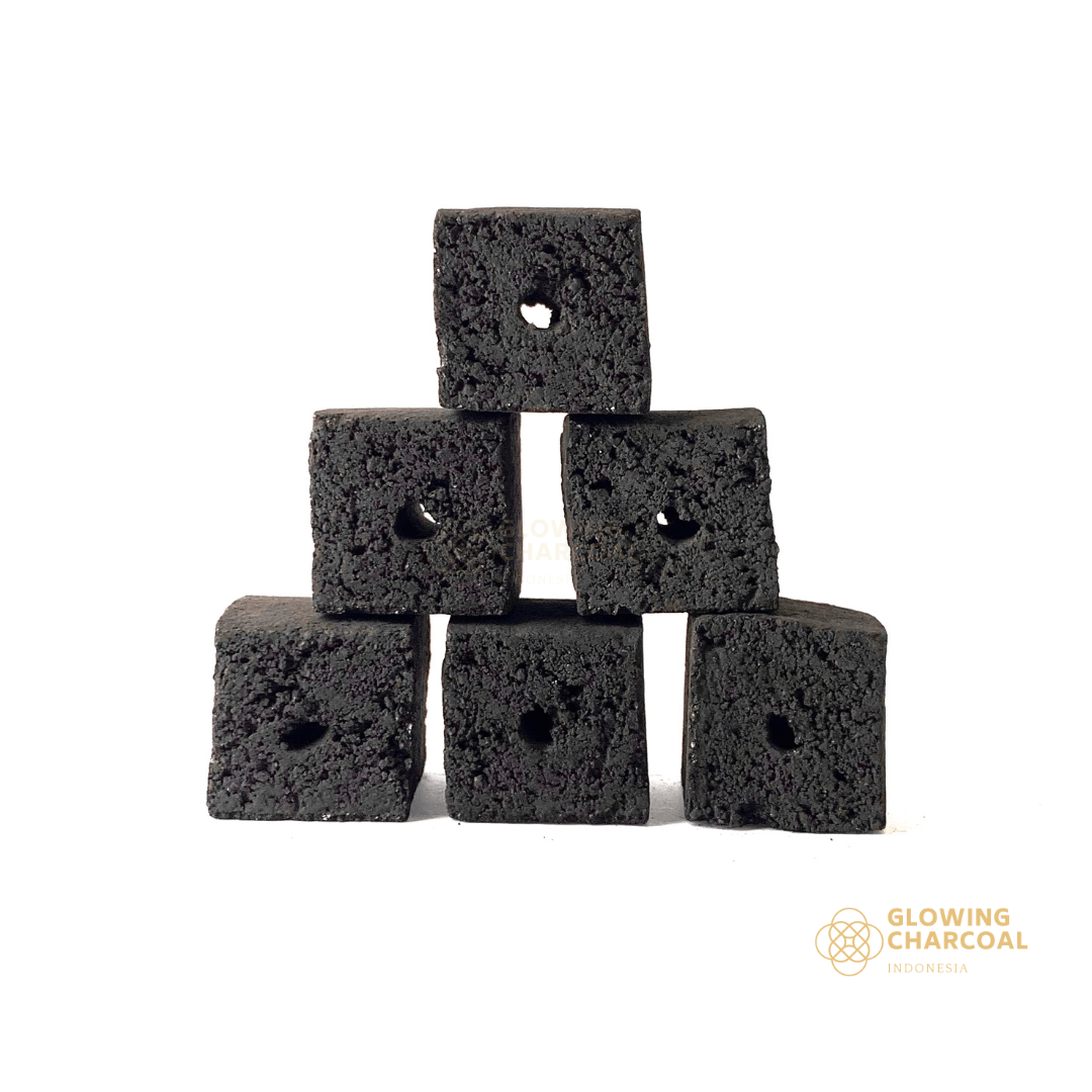 Cube Hole Shisha Charcoal